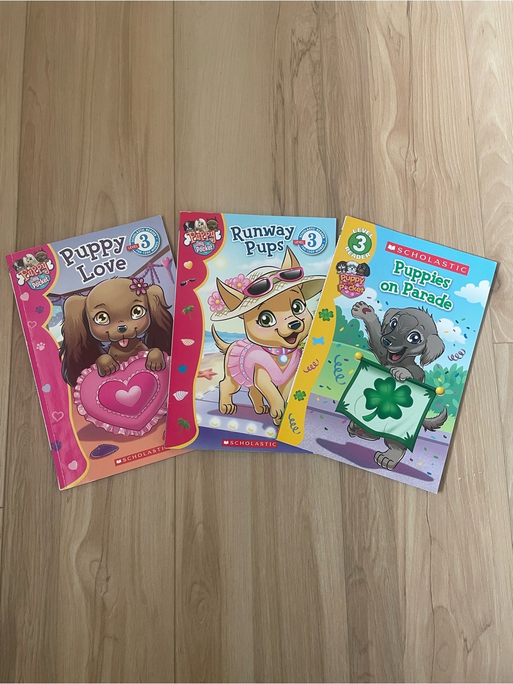 Puppy in my Pocket books set of 3